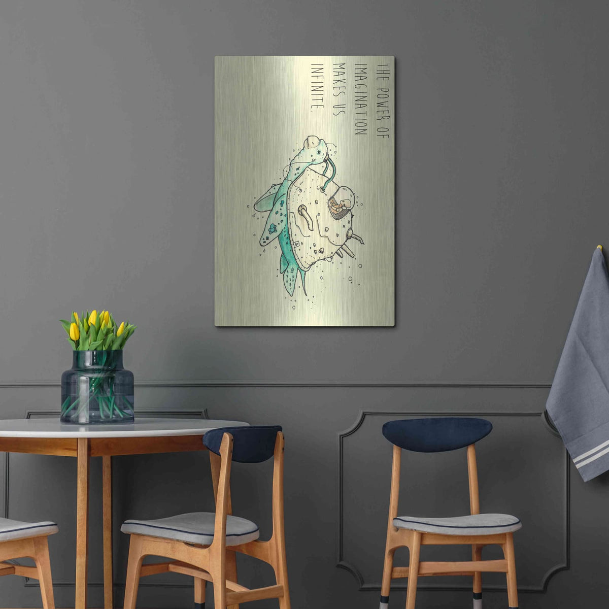'Imagination' by Craig Snodgrass – Metal Wall Art, 24x36 room view