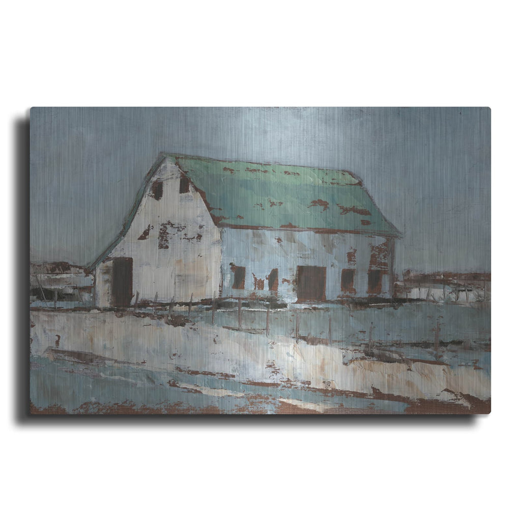 'Plein Air Barn II' by Ethan Harper – Metal Wall Art