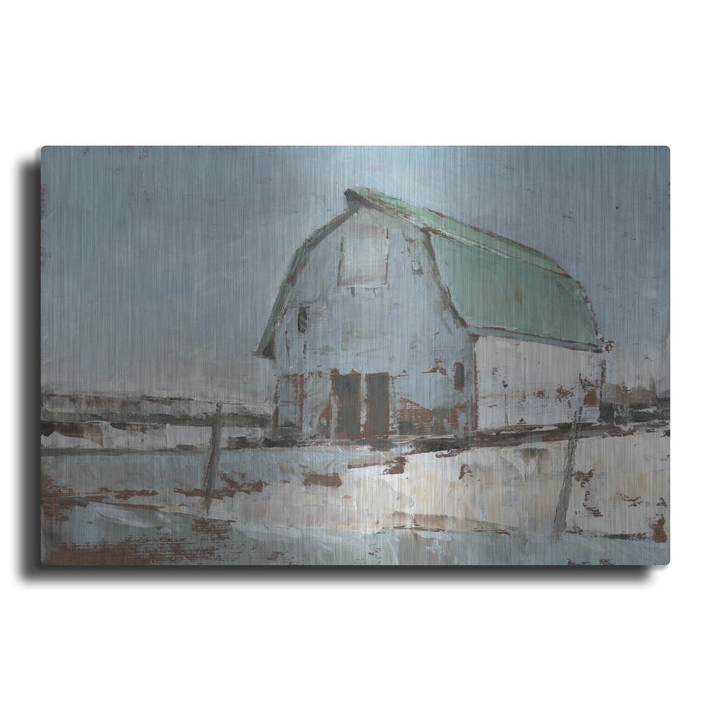 'Plein Air Barn I' by Ethan Harper – Metal Wall Art