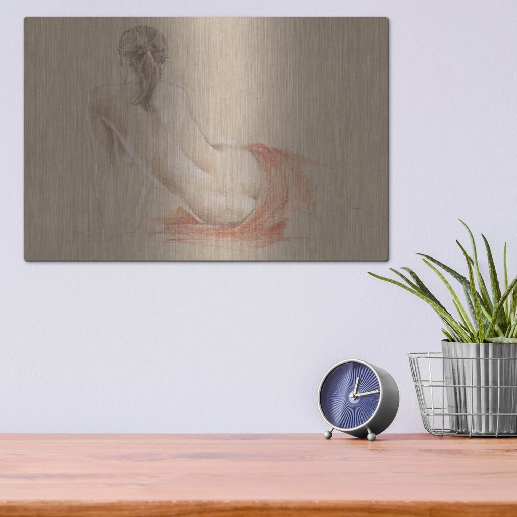 'Classical Figure Study II' by Ethan Harper – Metal Wall Art, 16x12 room view