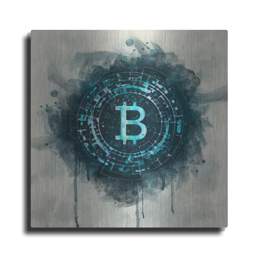 'Bitcoin Era' by Surma and Guillen – Metal Wall Art