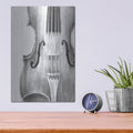 'Stringed Instrument Study I' by Ethan Harper – Metal Wall Art, 12x16 room view