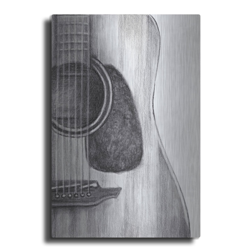 'Stringed Instrument Study III' by Ethan Harper – Metal Wall Art