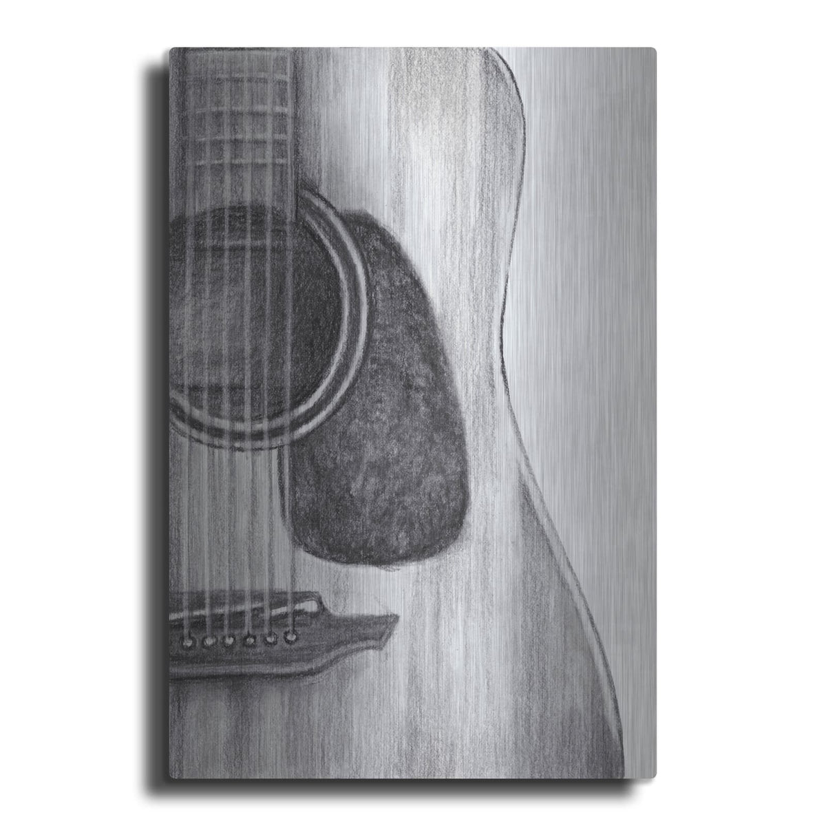 'Stringed Instrument Study III' by Ethan Harper – Metal Wall Art