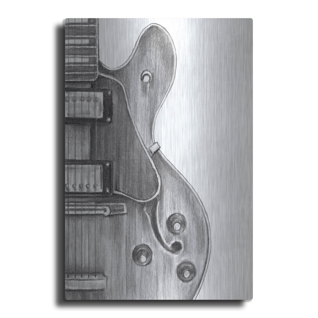 'Stringed Instrument Study IV' by Ethan Harper – Metal Wall Art