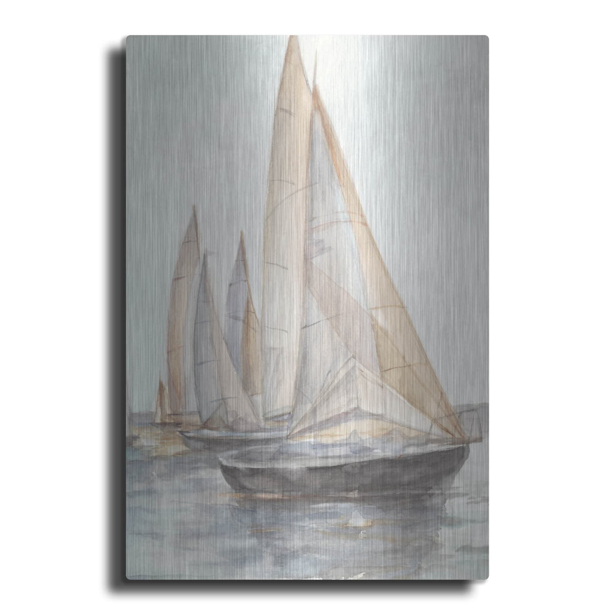'Plein Air Sailboats II' by Ethan Harper – Metal Wall Art