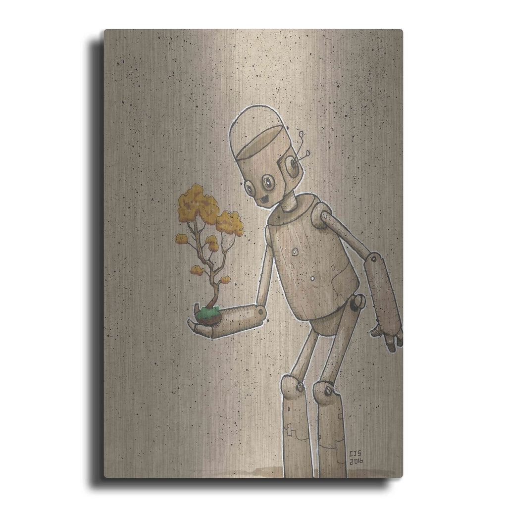 'Ink Bot Bonsai' by Craig Snodgrass – Metal Wall Art