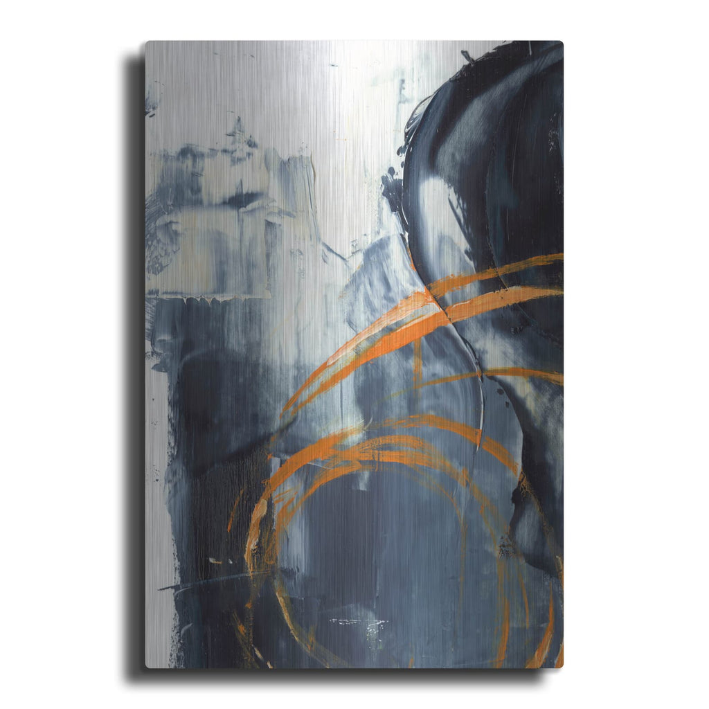 'Orange Rind I' by Ethan Harper – Metal Wall Art
