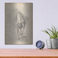 'Antique Ballerina Study I' by Ethan Harper – Metal Wall Art, 12x16 room view