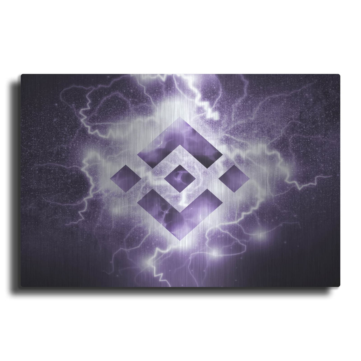 'Binance R' by Valentyn Artemenko – Metal Wall Art
