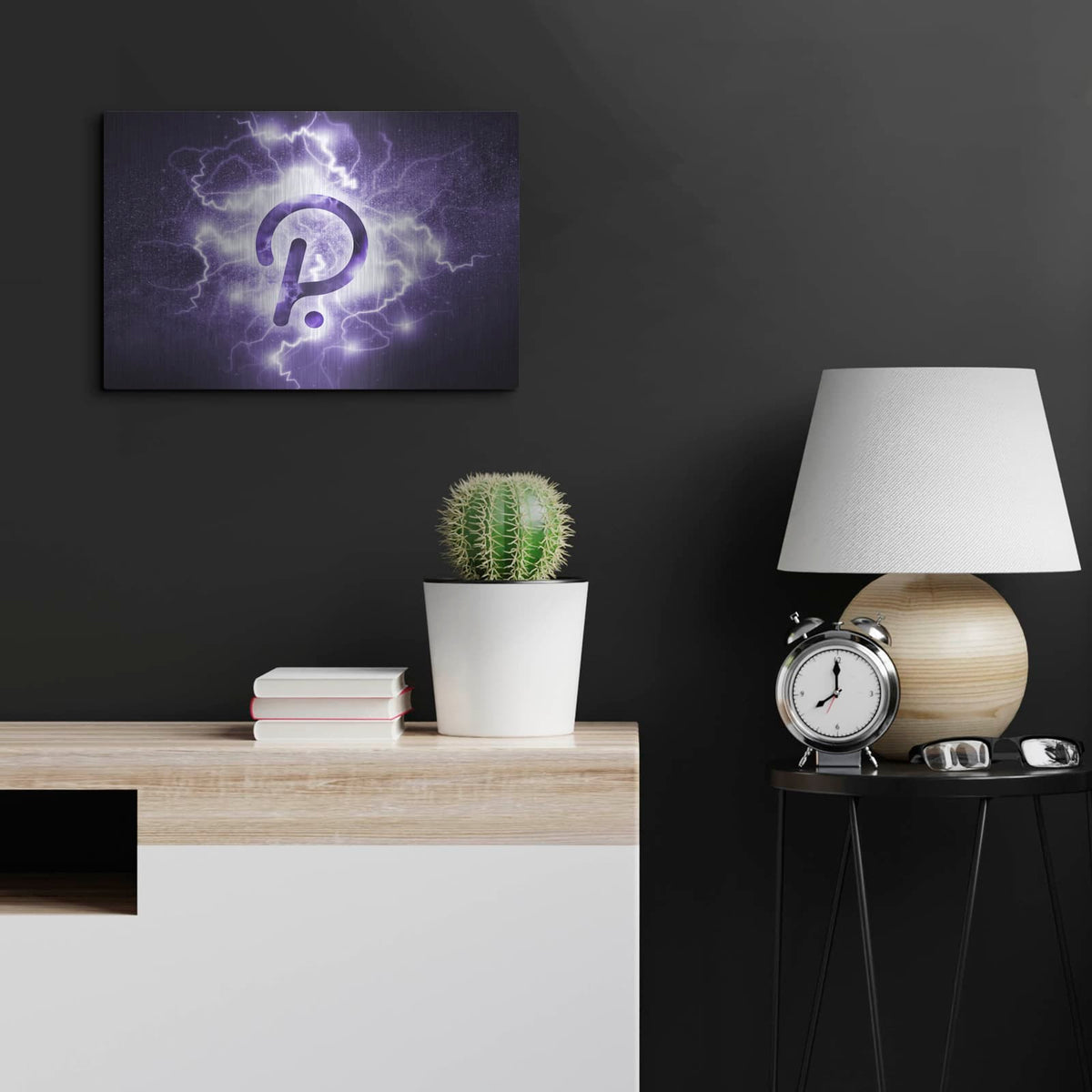 'Polkadot' by Valentyn Artemenko – Metal Wall Art, 24x16 room view