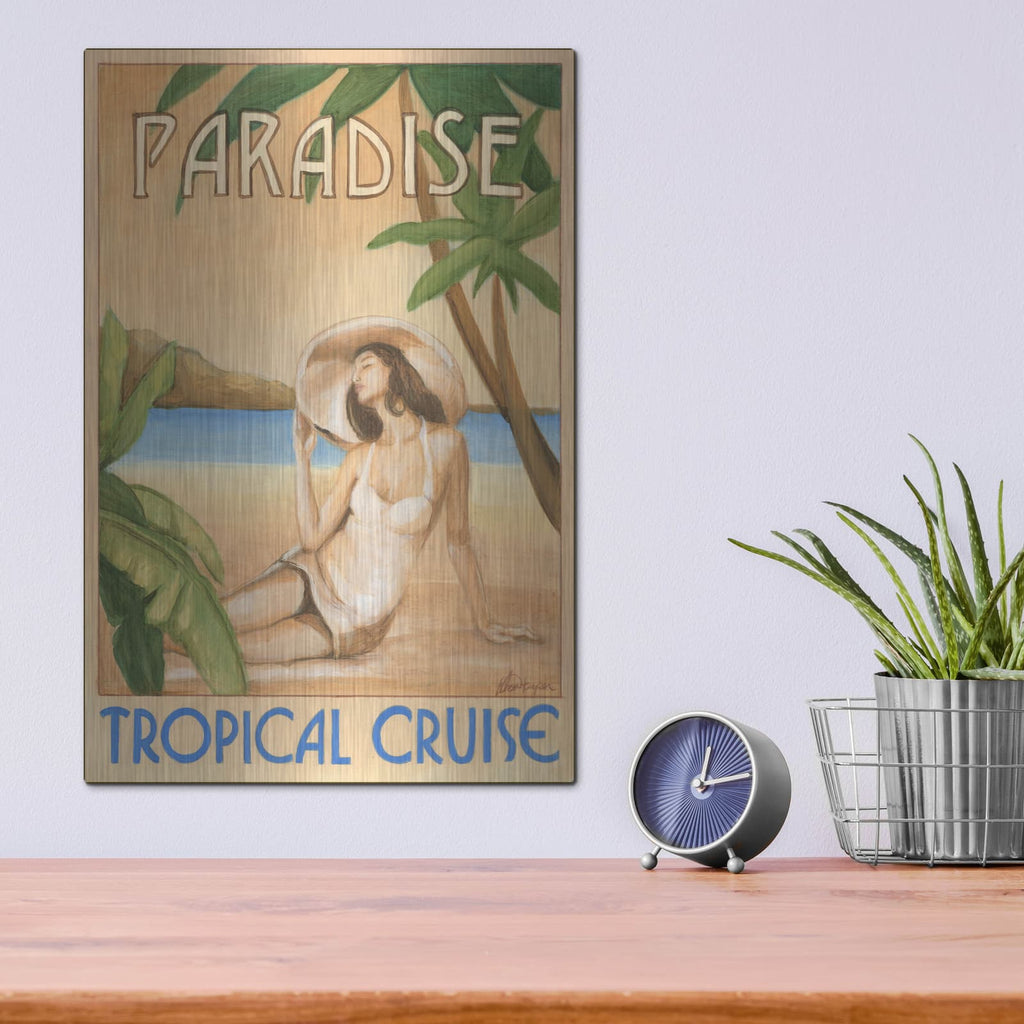 'Paradise' by Ethan Harper – Metal Wall Art, 12x16 room view
