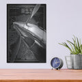 'Vintage Plane II' by Ethan Harper – Metal Wall Art, 12x16 room view