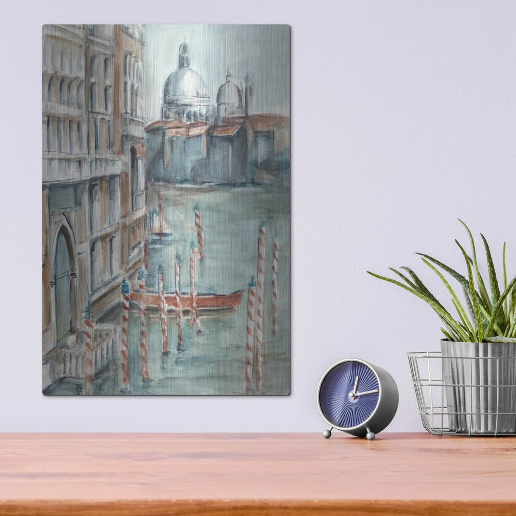 'Venetian Watercolor Study I' by Ethan Harper – Metal Wall Art, 12x16 room view