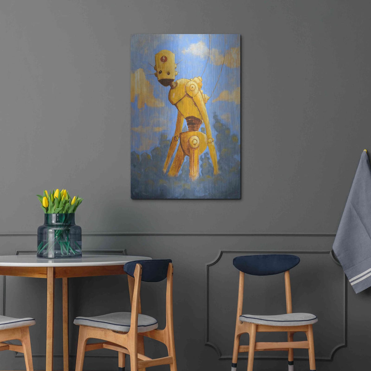 'In The Clouds' by Craig Snodgrass – Metal Wall Art, 24x36 room view
