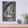 'Blindfold' by Loui Jover – Metal Wall Art, 12x16 room view