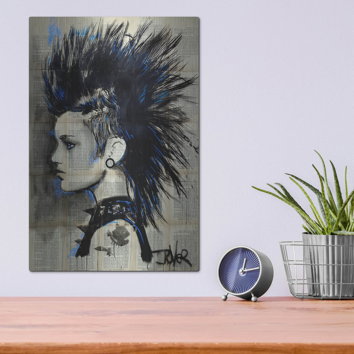 'Fairytale' by Loui Jover – Metal Wall Art, 12x16 room view