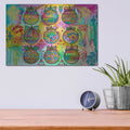 'Ornaments' by Dean Russo – Metal Wall Art, 16x12 room view