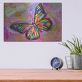 'I Can Fly Twice As High' by Dean Russo – Metal Wall Art, 16x12 room view