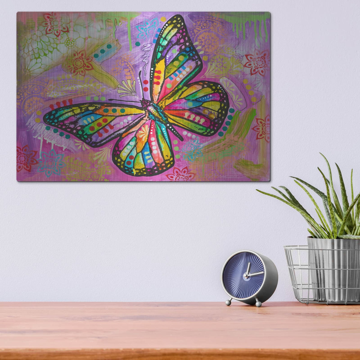 'I Can Fly Twice As High' by Dean Russo – Metal Wall Art, 16x12 room view
