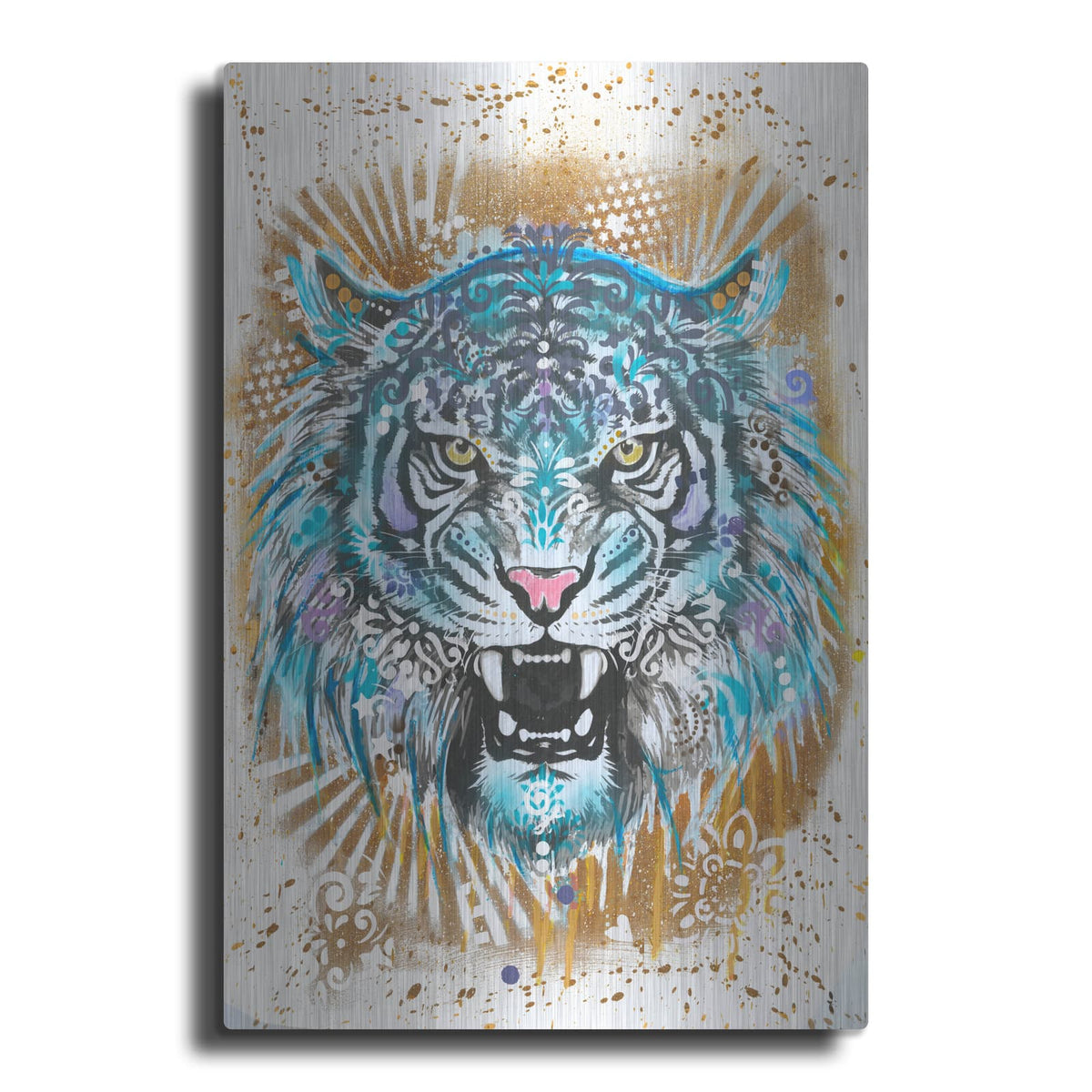 'Fierce 1' by Dean Russo – Metal Wall Art