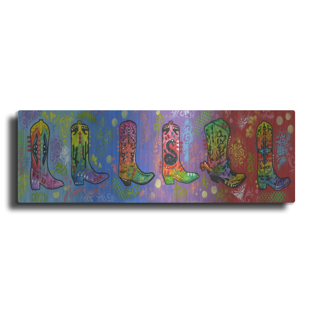 'Line Dance' by Dean Russo – Metal Wall Art