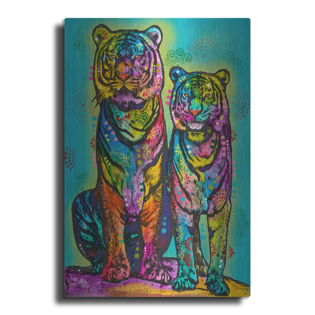 'Aminal Bebees - Los Tigres' by Dean Russo – Metal Wall Art