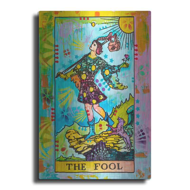 'Tarot - The Fool' by Dean Russo – Metal Wall Art