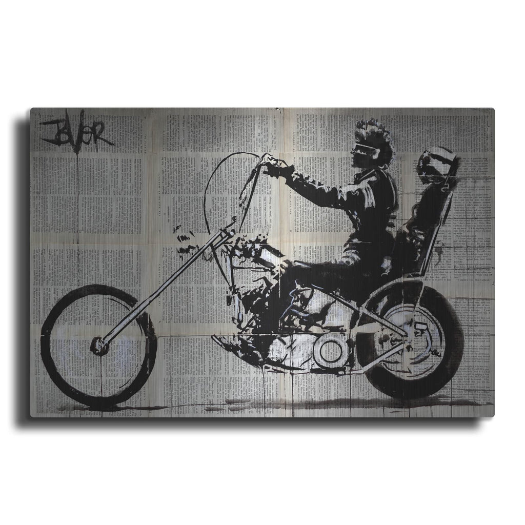 'Get Your Motor Running' by Loui Jover – Metal Wall Art