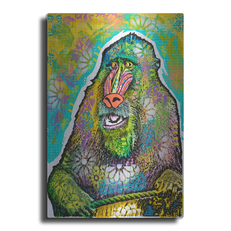 'Mandrill' by Dean Russo – Metal Wall Art