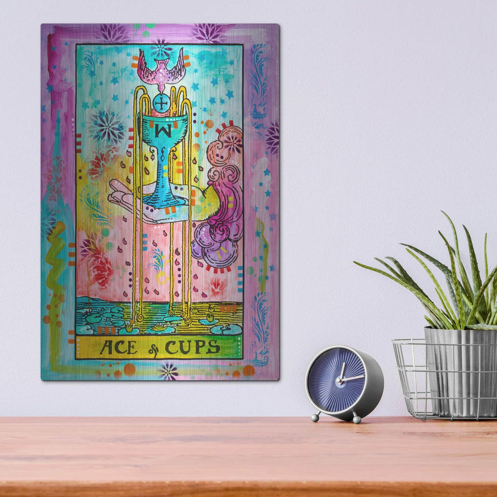 'Tarot - Ace Of Cups' by Dean Russo – Metal Wall Art, 12x16 room view