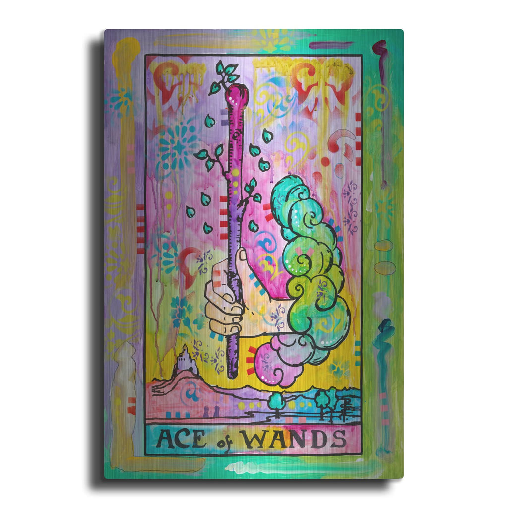 'Tarot - Ace Of Wands' by Dean Russo – Metal Wall Art