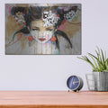'Lady Luck' by Loui Jover – Metal Wall Art, 16x12 room view