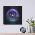 'Wagmi Cosmos Crypto' by Valentyn Artemenko – Metal Wall Art, 12x12 room view