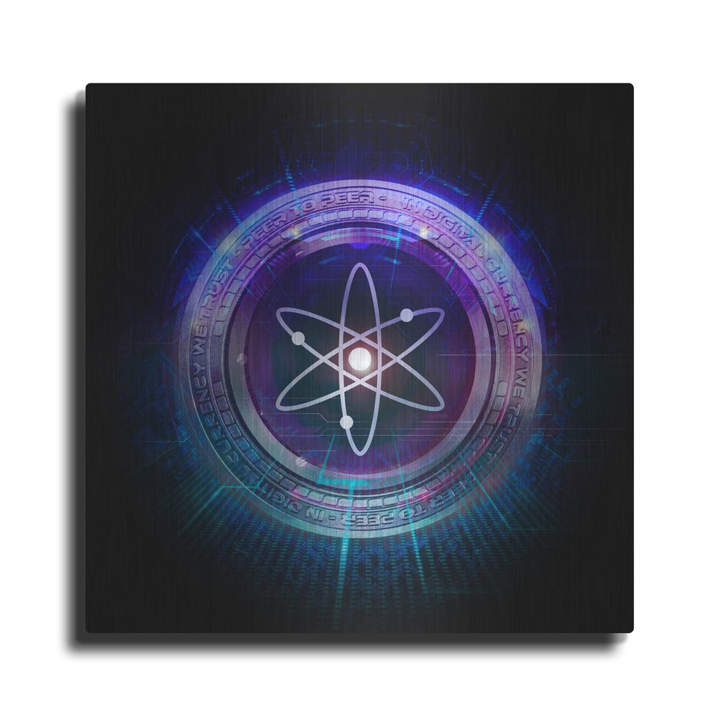 'Wagmi Cosmos Crypto' by Valentyn Artemenko – Metal Wall Art