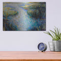 'Shimmer 2' by Jeanette Vertentes – Metal Wall Art, 16x12 room view