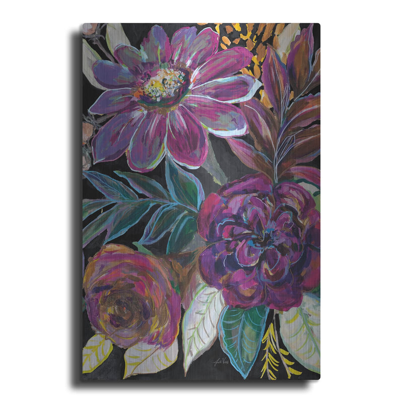 'Festive Season I Black Crop 2' by Jeanette Vertentes – Metal Wall Art