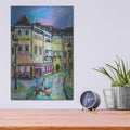 'Paris Evening' by Jeanette Vertentes – Metal Wall Art, 12x16 room view