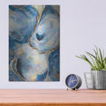 'Matununk Shells Tan Copy 2' by Jeanette Vertentes – Metal Wall Art, 12x16 room view