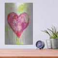 'Lonely Heart' by Jeanette Vertentes – Metal Wall Art, 12x16 room view