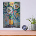 'Clicquot Bouquet' by Jeanette Vertentes – Metal Wall Art, 12x16 room view