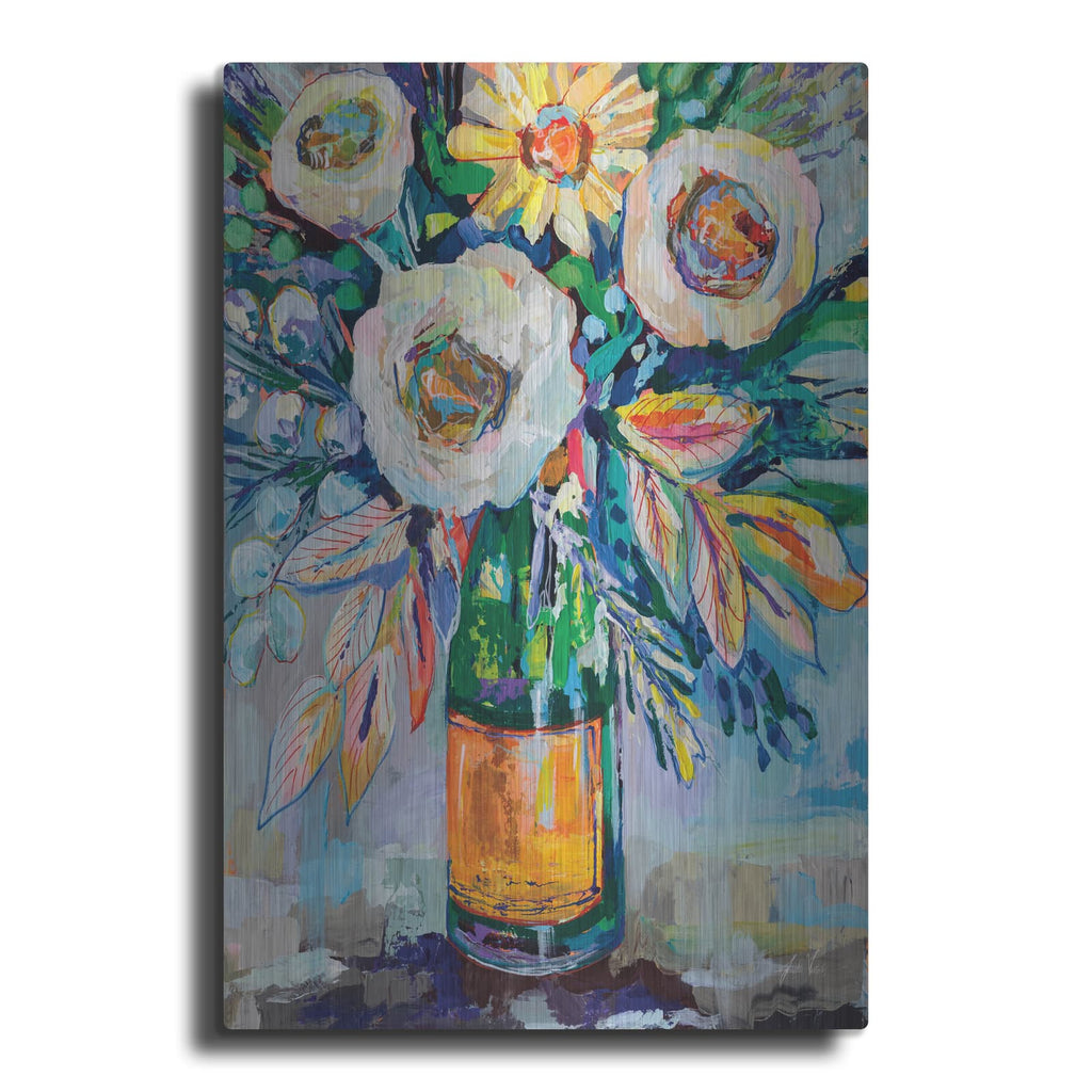 'Clicquot Bouquet' by Jeanette Vertentes – Metal Wall Art
