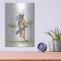 'Meerkat' by Craig Snodgrass – Metal Wall Art, 12x16 room view