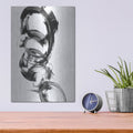 'Dynamic Spiral 2' by Ethan Harper – Metal Wall Art, 12x16 room view
