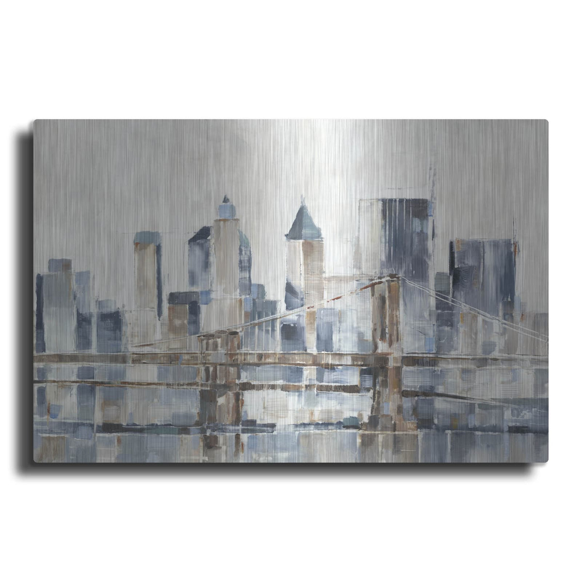 'Blue Hour 1' by Ethan Harper – Metal Wall Art
