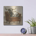 'Refined Comfort 3' by Ethan Harper – Metal Wall Art, 12x12 room view