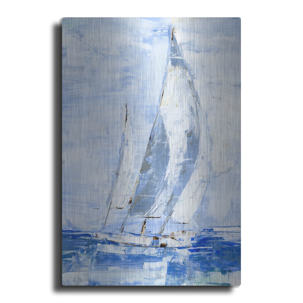 'Blue Sails 2' by Ethan Harper – Metal Wall Art