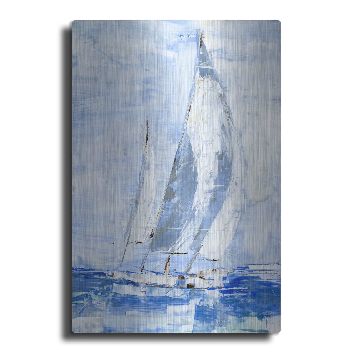 'Blue Sails 2' by Ethan Harper – Metal Wall Art