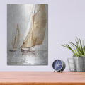 'Golden Sails 2' by Ethan Harper – Metal Wall Art, 12x16 room view