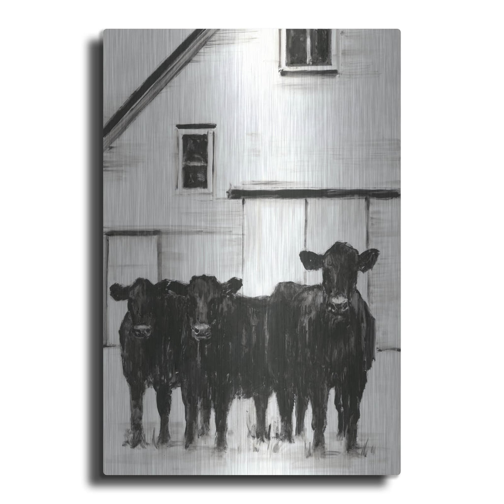'Standing Around' by Ethan Harper – Metal Wall Art